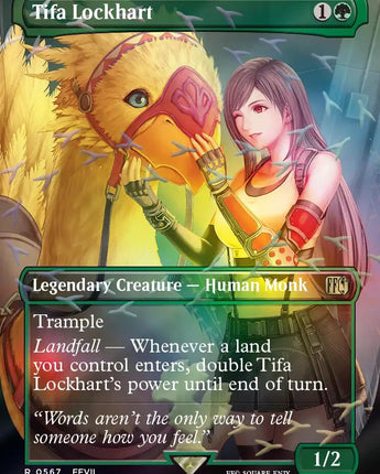 Tifa Lockhart (Borderless) (Chocobo Track Foil)