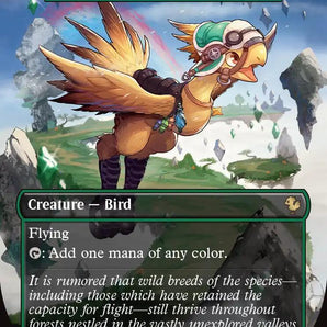 Paradise Chocobo - Birds of Paradise (Borderless)