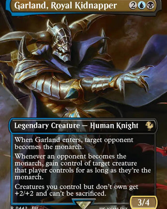 Garland, Royal Kidnapper (Borderless)