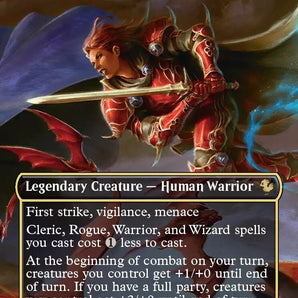 The Destined Warrior (Borderless)
