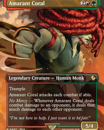 Amarant Coral (Borderless)