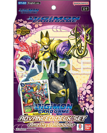 Digimon TCG: Advanced Deck Amethyst Mandala 