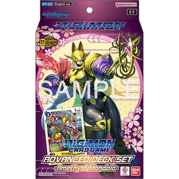 Digimon TCG: Advanced Deck Amethyst Mandala 