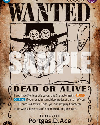 Portgas.D.Ace (119) (Wanted Poster)