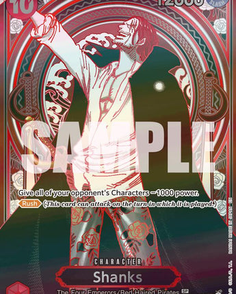 Shanks - OP09-004 (SP) (Silver)