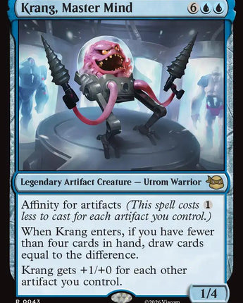 Krang, Master Mind