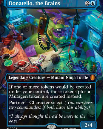 Donatello, the Brains (0002) (Borderless)