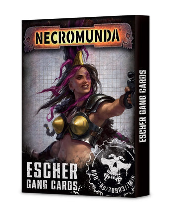 Necromunda Escher Gang Tactics Cards 