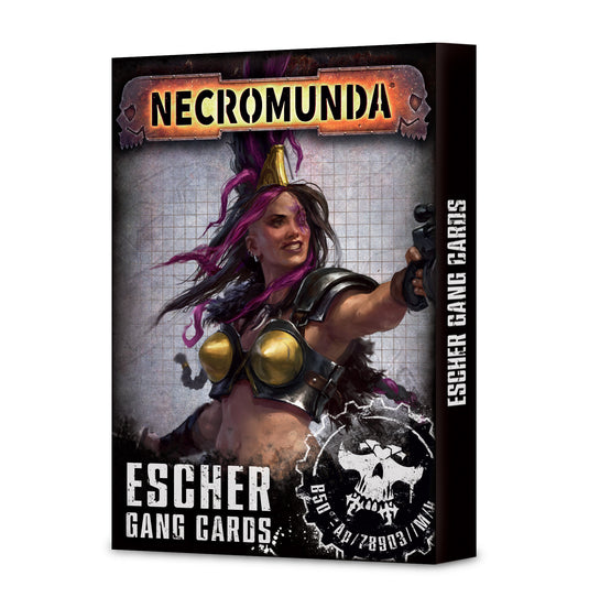 Necromunda Escher Gang Tactics Cards