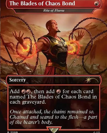 The Blades of Chaos Bond - Rite of Flame