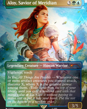 Aloy, Savior of Meridian (Rainbow Foil)