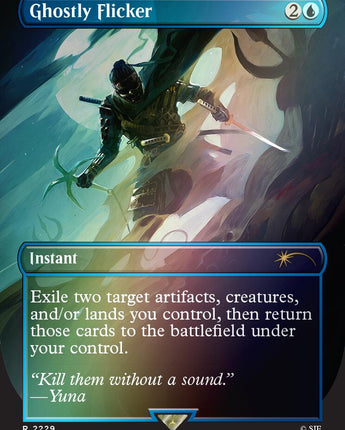 Ghostly Flicker (Rainbow Foil)