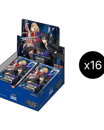 Union Arena Sword Art Online Vol. 2 Booster Case (16 Boxes) 