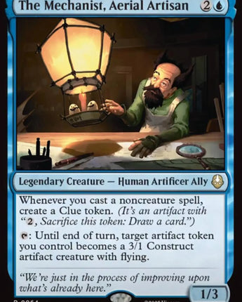 The Mechanist, Aerial Artisan