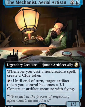 The Mechanist, Aerial Artisan (Extended Art)