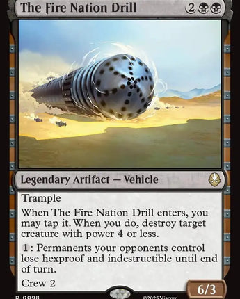 The Fire Nation Drill
