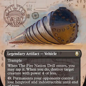 The Fire Nation Drill (Borderless)