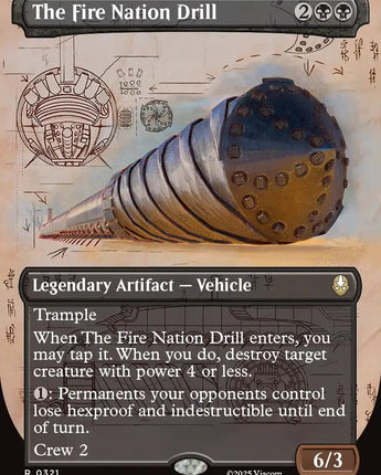 The Fire Nation Drill (Borderless)