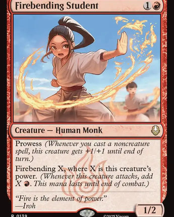 Firebending Student