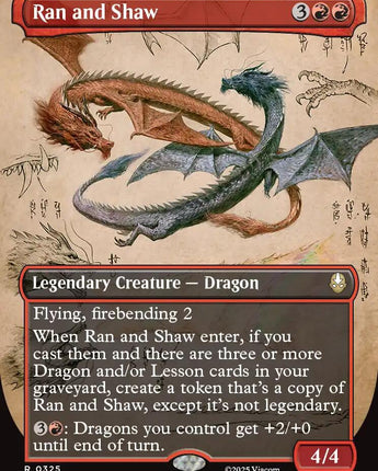 Ran and Shaw (Borderless)