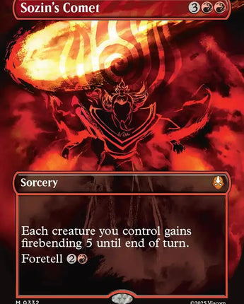 Sozin's Comet (0332) (Borderless)