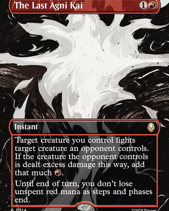 The Last Agni Kai (Borderless)
