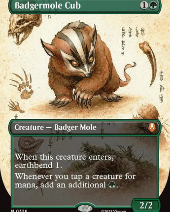 Badgermole Cub (Borderless)