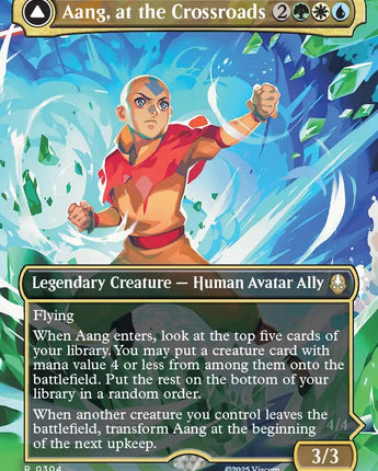 Aang, at the Crossroads (Borderless)