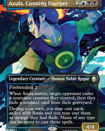 Azula, Cunning Usurper (Borderless)