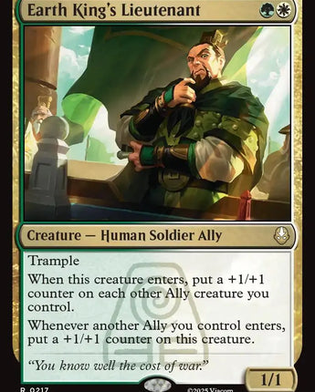 Earth King's Lieutenant