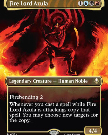 Fire Lord Azula (0334) (Borderless)
