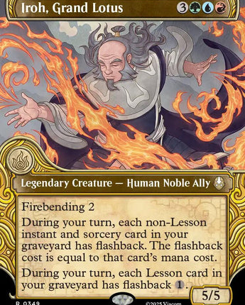 Iroh, Grand Lotus (Showcase)