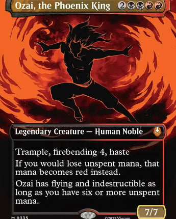 Ozai, the Phoenix King (0335) (Borderless)
