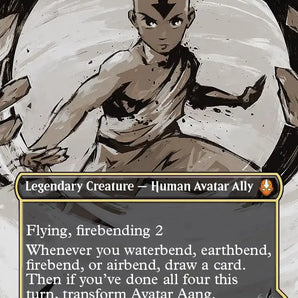 Avatar Aang (Borderless)