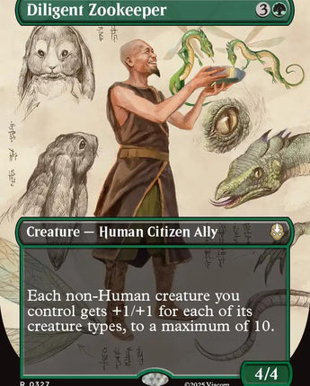 Diligent Zookeeper (Borderless)