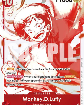 Monkey.D.Luffy - ST10-006 (3rd Anniversary Treasure Campaign Pack)
