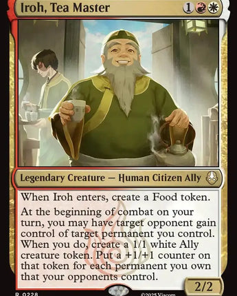 Iroh, Tea Master