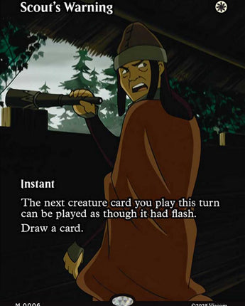 Scout's Warning (Borderless)