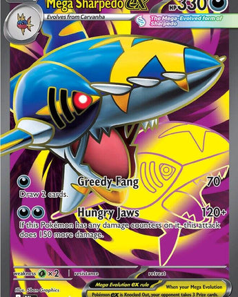 Mega Sharpedo ex - 113/094