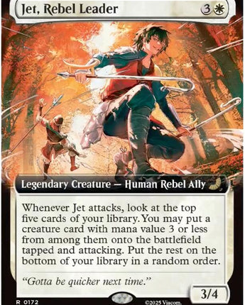 Jet, Rebel Leader (Extended Art)