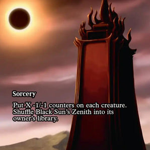 Black Sun's Zenith (Borderless)