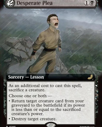 Desperate Plea (Extended Art)