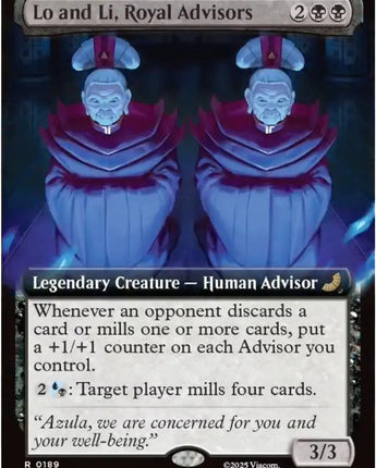 Lo and Li, Royal Advisors (Extended Art)