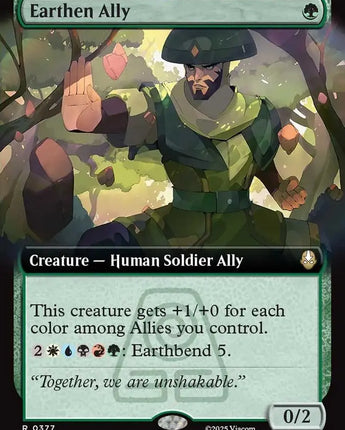Earthen Ally (Extended Art)