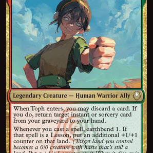 Toph, Hardheaded Teacher