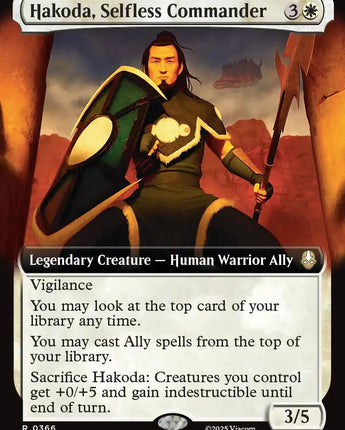 Hakoda, Selfless Commander (Extended Art)