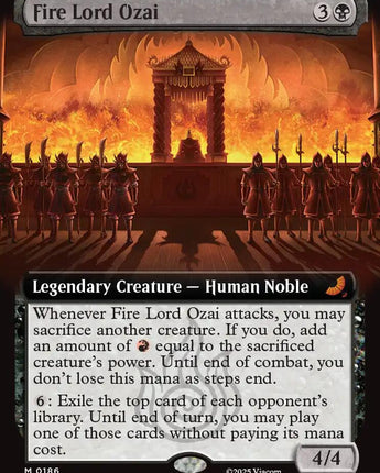 Fire Lord Ozai (Extended Art)