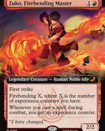 Zuko, Firebending Master (Extended Art)