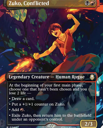 Zuko, Conflicted (Borderless)