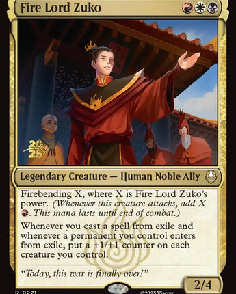 Fire Lord Zuko